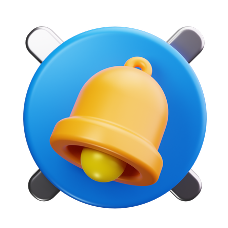 Campana recordatoria  3D Icon