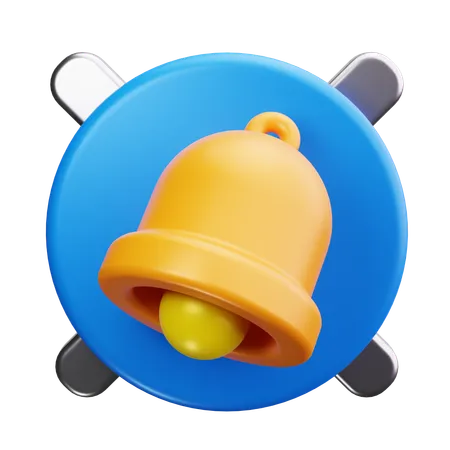 Campana recordatoria  3D Icon