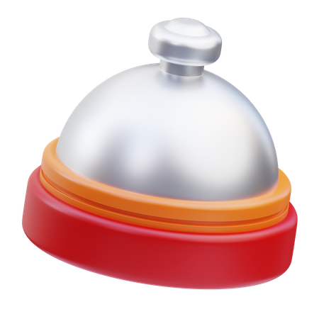 Campana de servicio  3D Icon