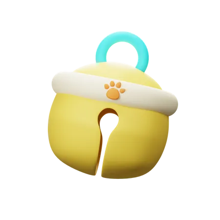 Campana para mascotas  3D Icon