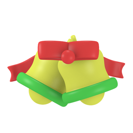 Campanas de navidad  3D Icon