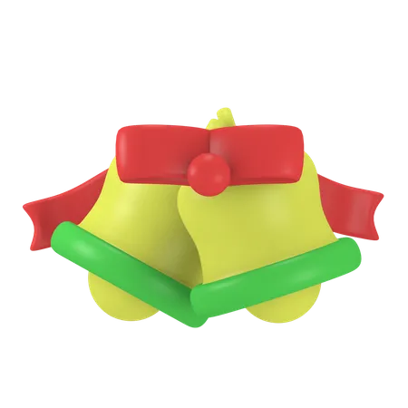 Campanas de navidad  3D Icon