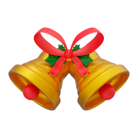 Campanas de navidad  3D Icon