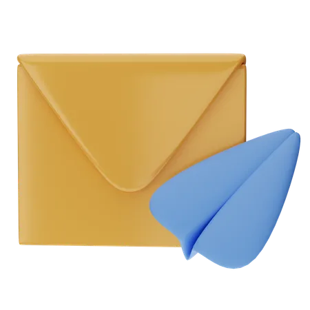 Campanha de marketing direto por e-mail  3D Icon