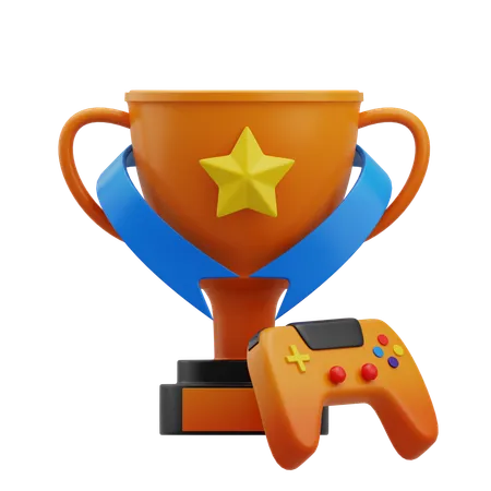 Campeão de jogos  3D Icon