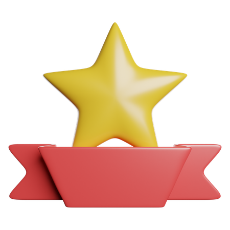 Estrella campeona  3D Icon