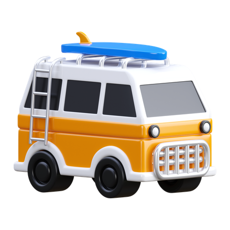 Camper  3D Icon