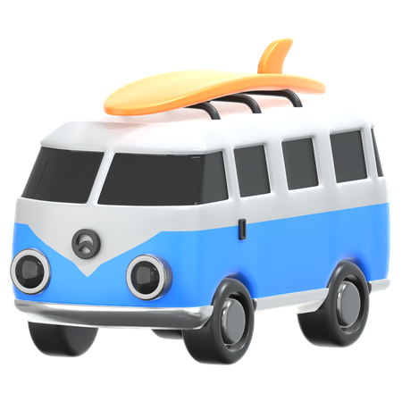 Camper Van  3D Icon