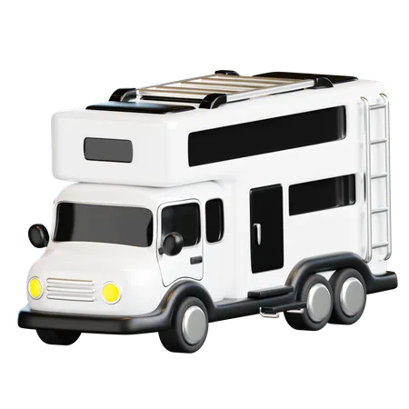 Camper Van  3D Icon