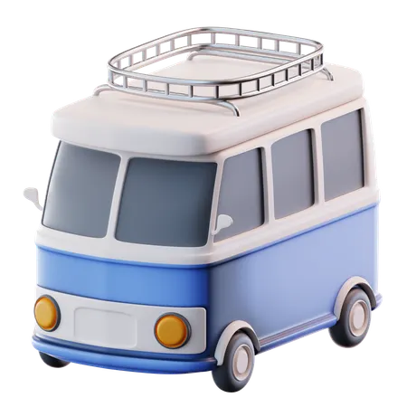 Camper Van  3D Icon