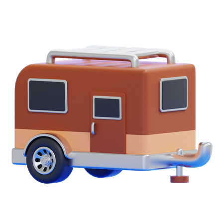 Camper Van  3D Icon