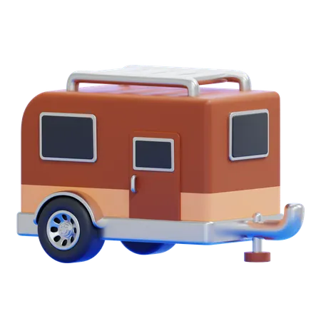 Camper Van  3D Icon