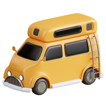 Camper Van  3D Icon