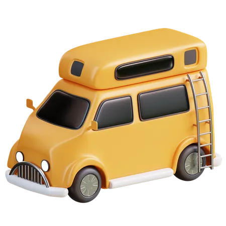 Camper Van  3D Icon