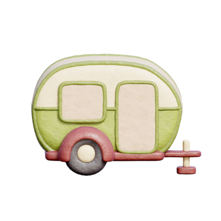 Camper Van  3D Icon