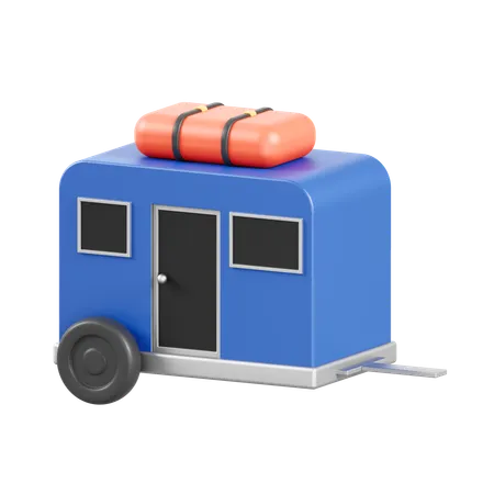 Camper Van  3D Icon