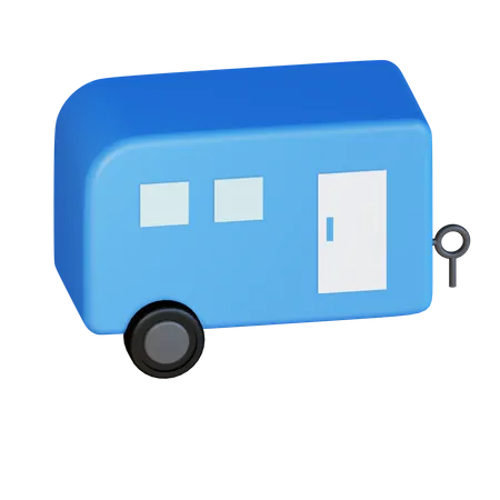 Camper Van  3D Icon