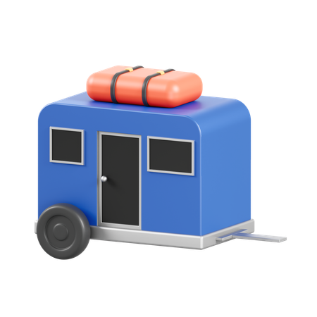 Camper Van  3D Icon