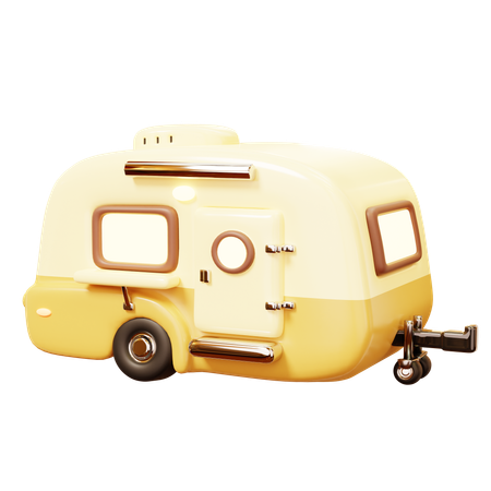 Camper Van  3D Icon