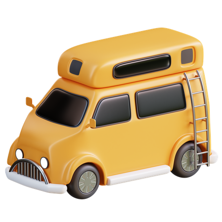 Camper Van  3D Icon