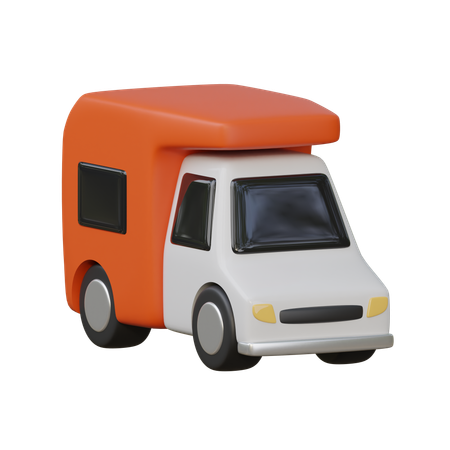 Campervan  3D Icon