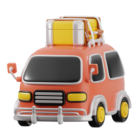 Campervan  3D Icon