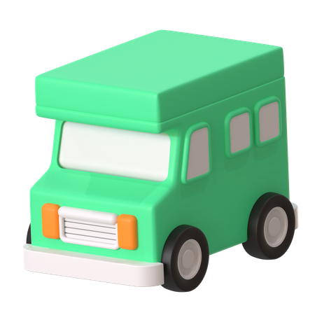 Campervan  3D Icon