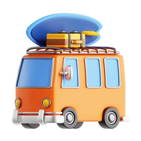 Campervan  3D Icon