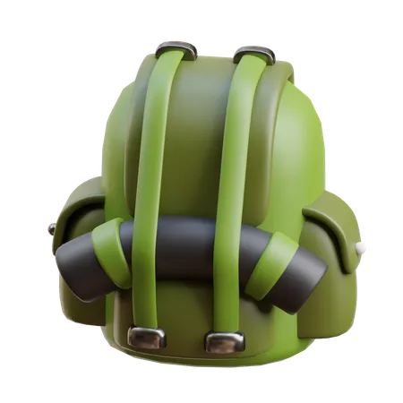 Campig Bagpack  3D Icon