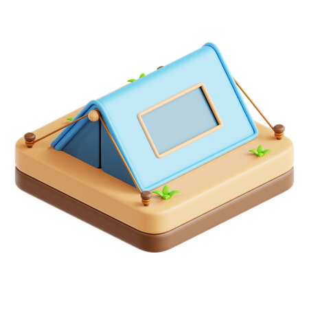 Camping  3D Icon