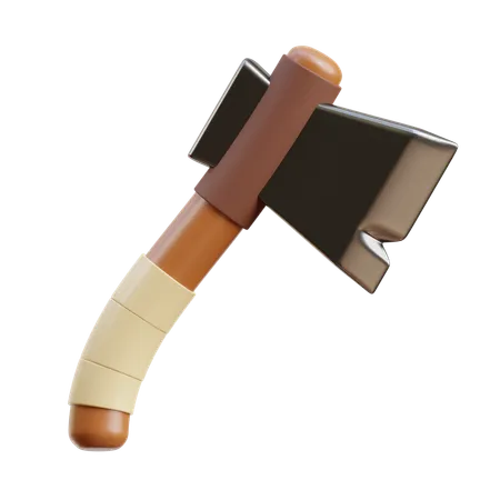 Camping axe  3D Icon
