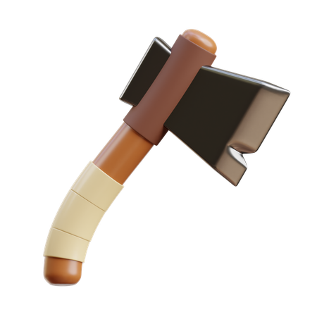 Camping axe  3D Icon