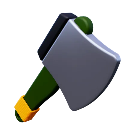 Camping Axe  3D Icon