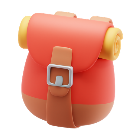 Camping Bag  3D Icon