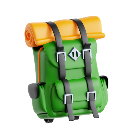 Camping Bag  3D Icon