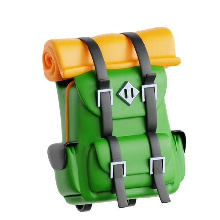 Camping Bag  3D Icon