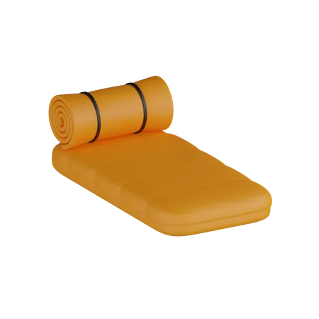 Camping Bed  3D Icon