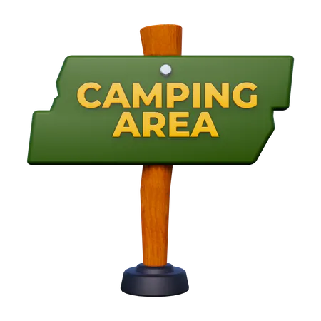 Camping Board  3D Icon