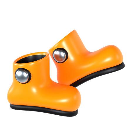 Camping Boots  3D Icon