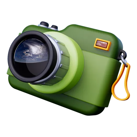 Camping Camera  3D Icon