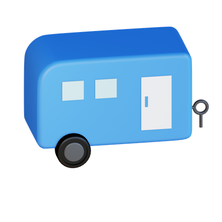 Caravane  3D Icon