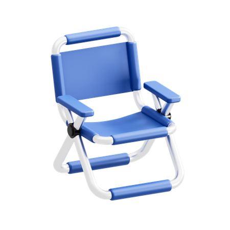 Camping Chair  3D Icon