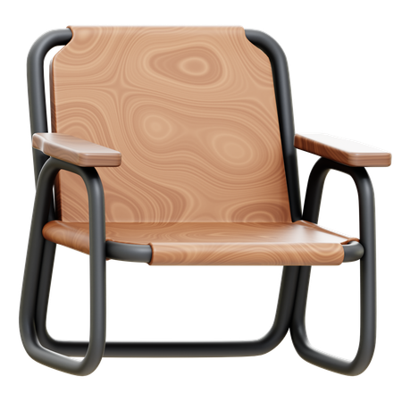 Camping Chair  3D Icon