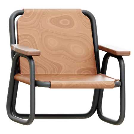 Camping Chair  3D Icon