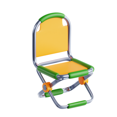 Camping Chair  3D Icon