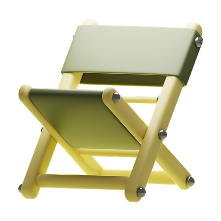 CAMPING CHAIR  3D Icon