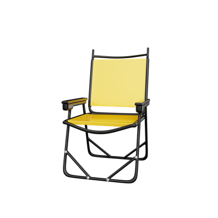 Camping Chair  3D Icon