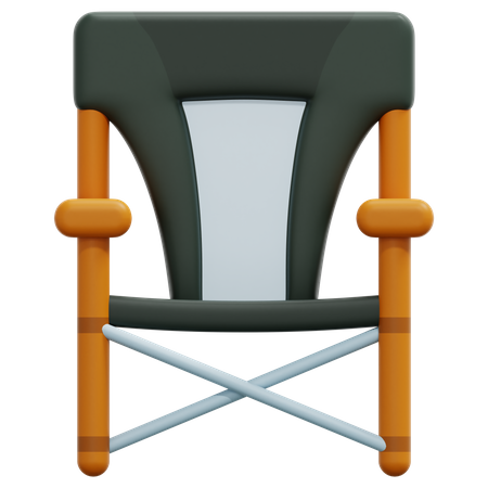 Camping Chair  3D Icon