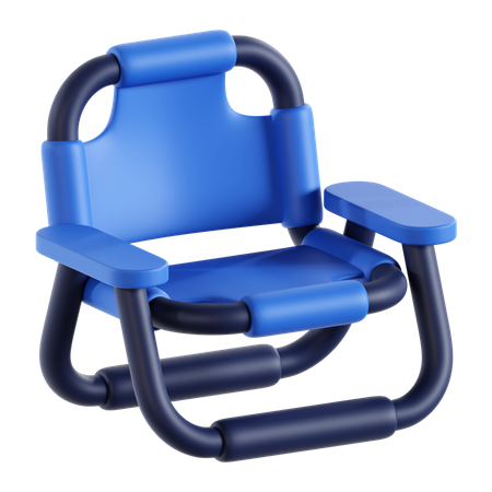 Camping Chair  3D Icon