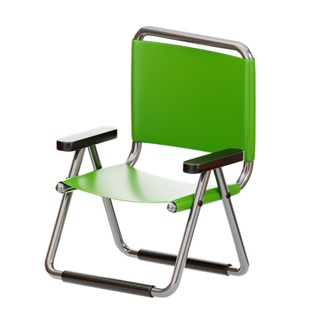 Camping Chair  3D Icon